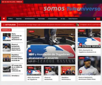 Teleuniversotv.com(Teleuniverso : Últimas Noticias de El Cibao) Screenshot