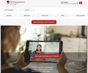 Teleurgecare.com(NCR TeleUrgecare) Screenshot