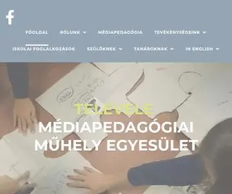 Televele.hu(Televele Médiapedagógiai Műhely Egyesület) Screenshot