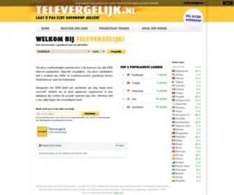 Televergelijk.nl(Goedkoop bellen met 0900 naar buitenland) Screenshot