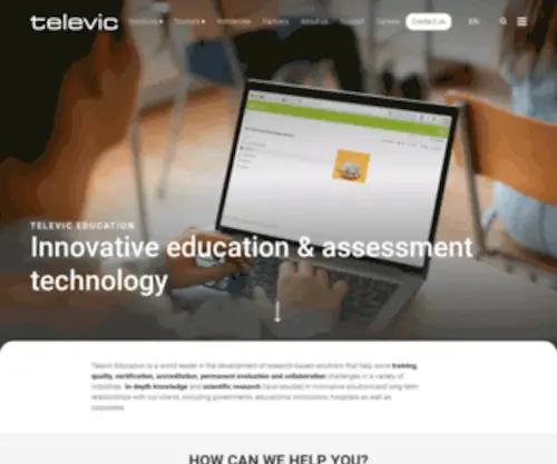 Televic-Education.com(Televic Education) Screenshot