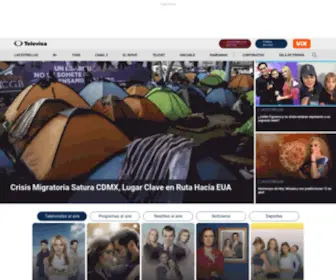 Televisa.com(Sitio Oficial) Screenshot