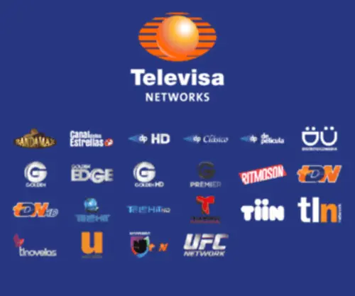 Televisanetworks.tv(TELEVISA NETWORKS) Screenshot