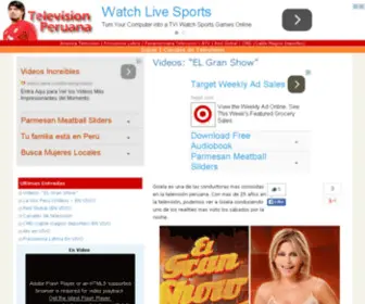 Televisionperuana.tv(Actualidad) Screenshot
