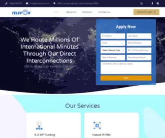 TelevoxGlobal.com(VoIP Call Center Solutions) Screenshot