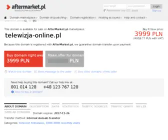 TelewizJa-Online.pl(Telewizja Online) Screenshot