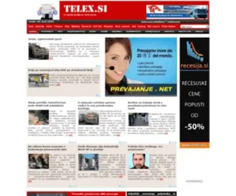 Telex.si(Pregled tiska) Screenshot