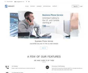 Telexent.com(Voip) Screenshot