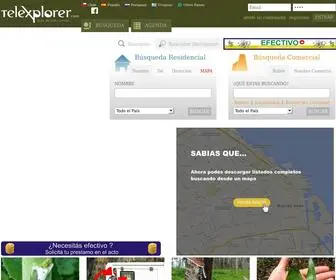 Telexplorer.com.ar(Guia Telefonica) Screenshot