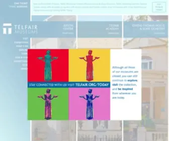 Telfair.org(Telfair Museums) Screenshot