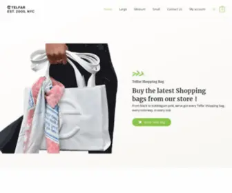 Telfarbagonline.com(Buy Telfar Shopping Bag) Screenshot