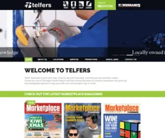 Telfer.co.nz(Telfer Electrical) Screenshot