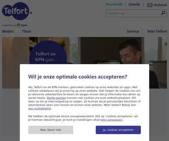 Telfort.nl(Telfort en KPN gaan samen) Screenshot