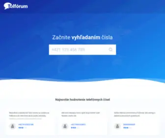 Telforum.sk(Telefónny zoznam) Screenshot