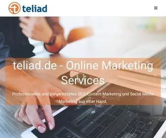 Teliad.de(Online Marketing Services) Screenshot