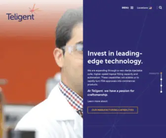 Teligent.com(Teligent, Inc) Screenshot