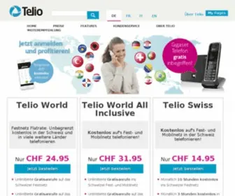 Telio.ch(Telio) Screenshot