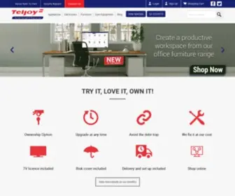 Teljoy.co.za(Rent to Own South Africa) Screenshot