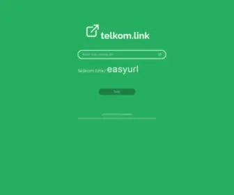 Telkom.link(Shorten URL) Screenshot