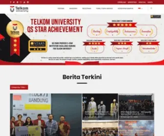 Telkomuniversity.ac.id(Universitas Telkom) Screenshot