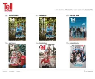 Tell.cl(Revista Tell) Screenshot