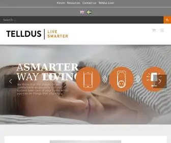 Telldus.com(Upplev det smarta hemmet) Screenshot