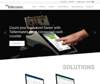Tellermate.com(Cash Management Solutions) Screenshot