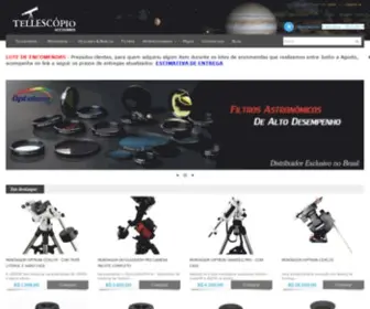 Tellescopio.com.br(Acessórios de telescópios) Screenshot