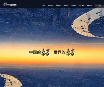 Tellhow.cn(泰豪公司) Screenshot