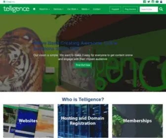 Telligence.com.au(Website design specialists in Newcastle with over 20 years experience. Our vision) Screenshot