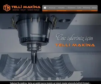 Tellimakina.com.tr(Telli Makina Sakarya Yedek Par) Screenshot