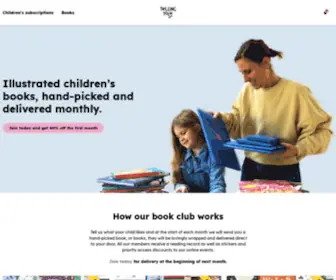 Tellingtales.com(Illustrated children’s book subscriptions) Screenshot