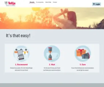 Tellja.eu(Referrals are worthwhile) Screenshot