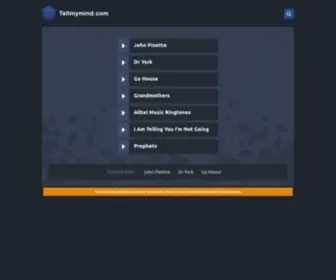 Tellmymind.com(Tellmymind) Screenshot