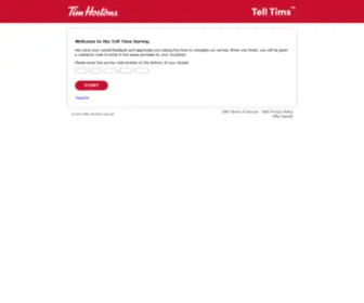 Telltims.com(TellTims USA Survey) Screenshot