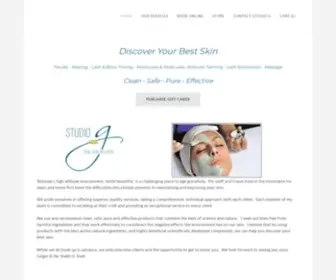 Telluridefacials.com(Studio G) Screenshot