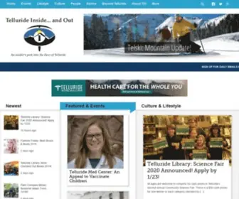 Tellurideinside.com(Telluride Inside) Screenshot