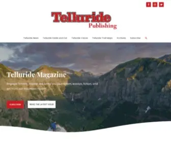 Telluridemagazine.com(Telluride Publishing) Screenshot