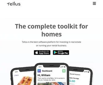 Tellusapp.com(Tellus Mobile App) Screenshot