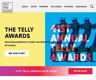 Tellyawards.com(Telly Awards) Screenshot