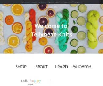 Tellybeanknits.com(I am Stephanie Lotven) Screenshot