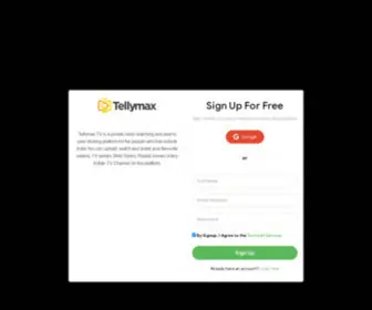 Tellymax.com(Watch Indian TV Serials) Screenshot