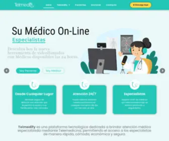 Telmedify.com(Especialidades Medicas) Screenshot