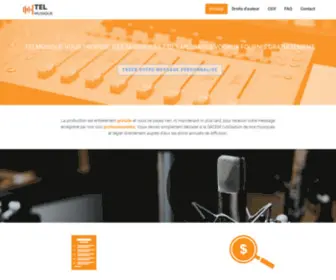 Telmusique.com(Attente téléphonique gratuite) Screenshot