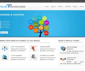 Telnettechnologies.in(Best seo company) Screenshot