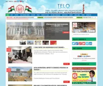 Telo.org(Trending Today Indian Origin Tamils seek India’s support only for their social progress) Screenshot