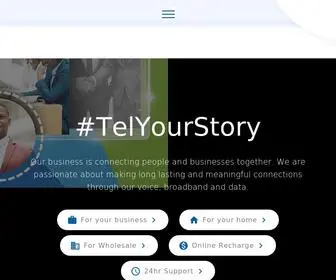Telone.co.zw(The Future Is Better Together) Screenshot