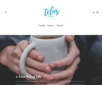 Teloslife.com(Telos Foods) Screenshot