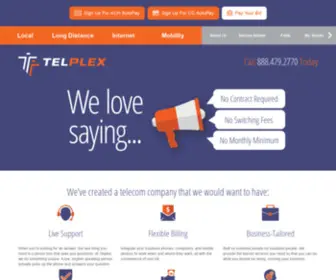 Telplex.com(We’ve) Screenshot