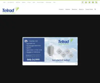 Telrad.com(Telrad Networks) Screenshot